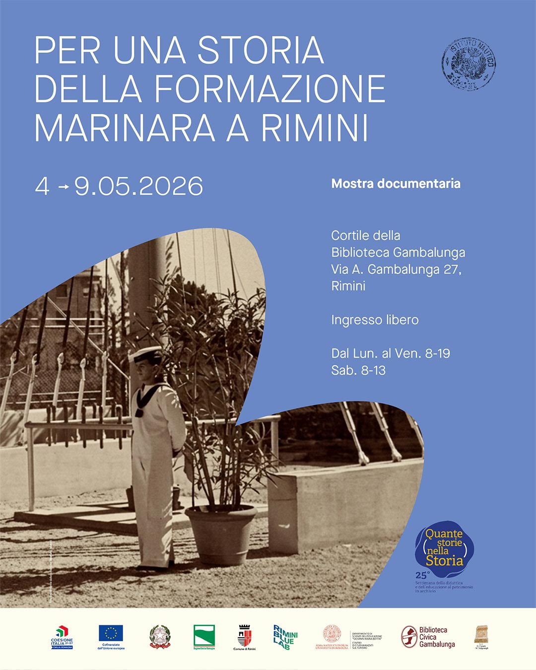 Mostra Documentaria - Per una Storia della Formazione Marinara a Rimini - Maggio 2026